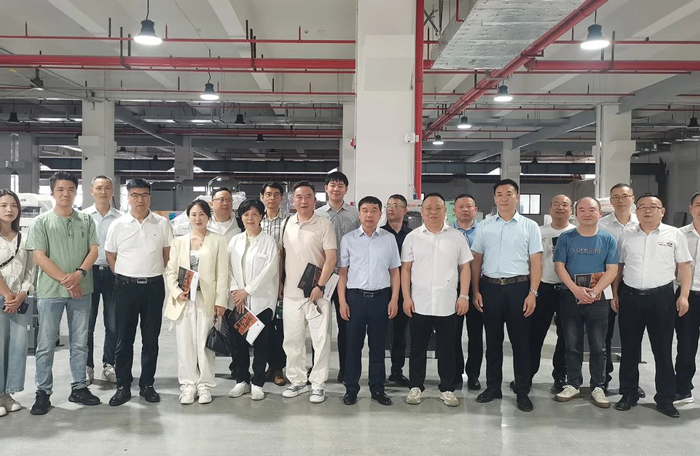 荆州市家用电器协会一行到访捷瞬,关注家电领域智能制造